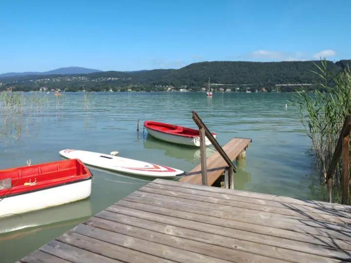 Ferienwohnung Schellander Privatstrand Velden am Wörthersee Kültér fotó